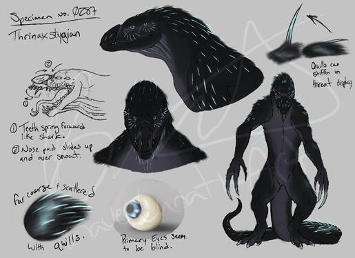 “Thrinaxstygian”, 2021