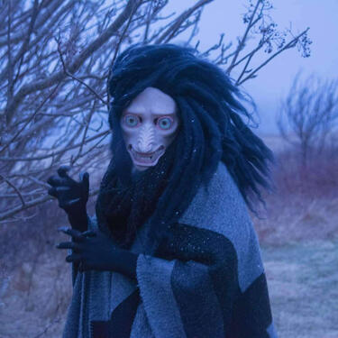“This Young Monster”, Mixed Media Sculpture, Performance, 2020; Grendel Art Gallery, Corner Brook, NL, Canada.